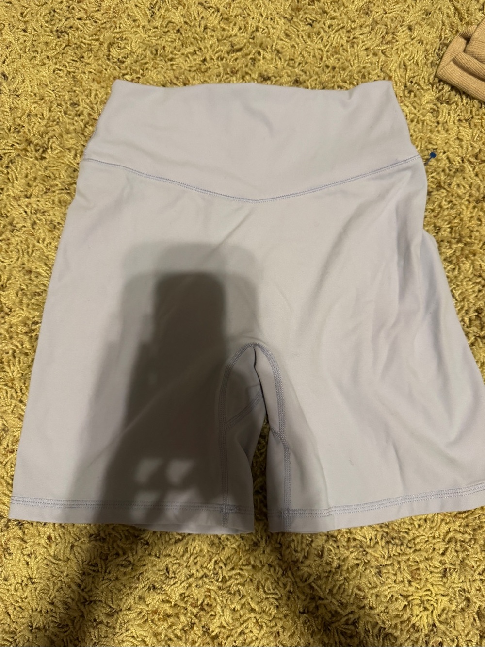 BuffBunny Lavender High-Rise Bike Shorts